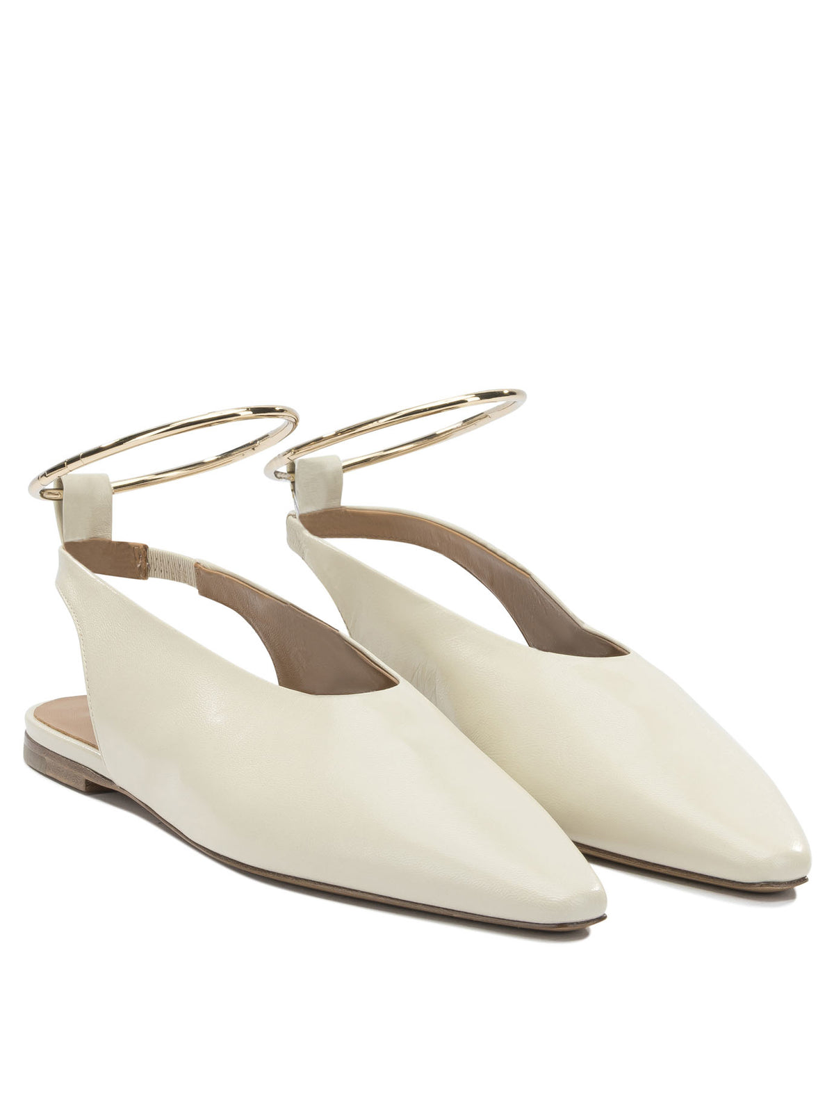 Jil Sander Ballet slingbacks - Beige