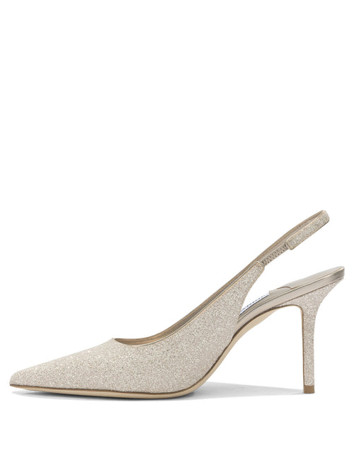 Jimmy Choo "Love 85" Slingback - Gold