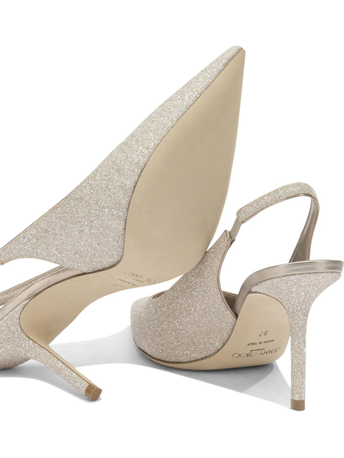 Jimmy Choo "Love 85" Slingback - Gold