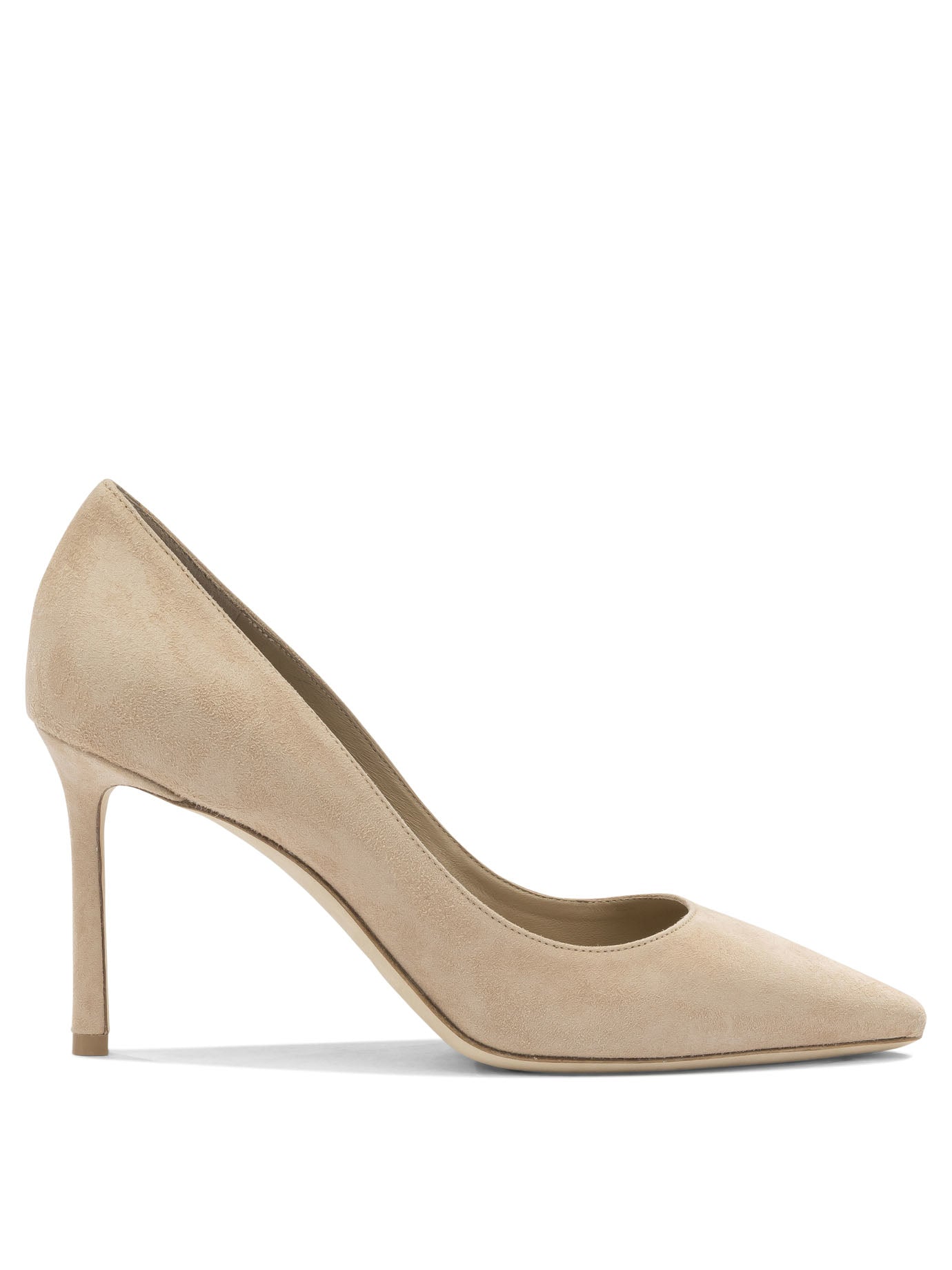 Jimmy Choo "Romy 85" Décolleté - Beige
