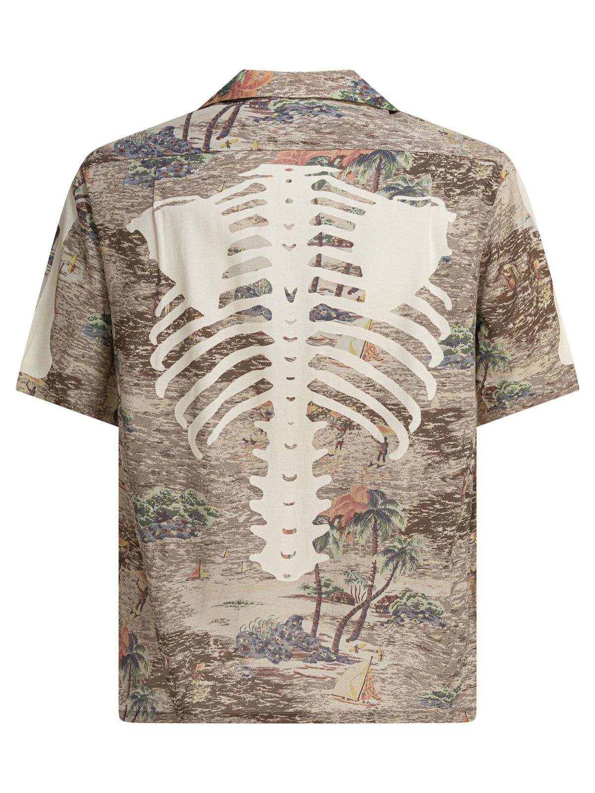 Kapital "Kamekameha Bone" Casual Shirt - Beige
