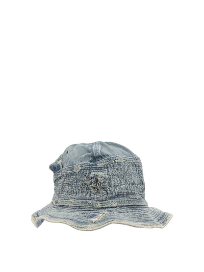Kapital "The Old Man and The Sea" Bucket Hat - Blue