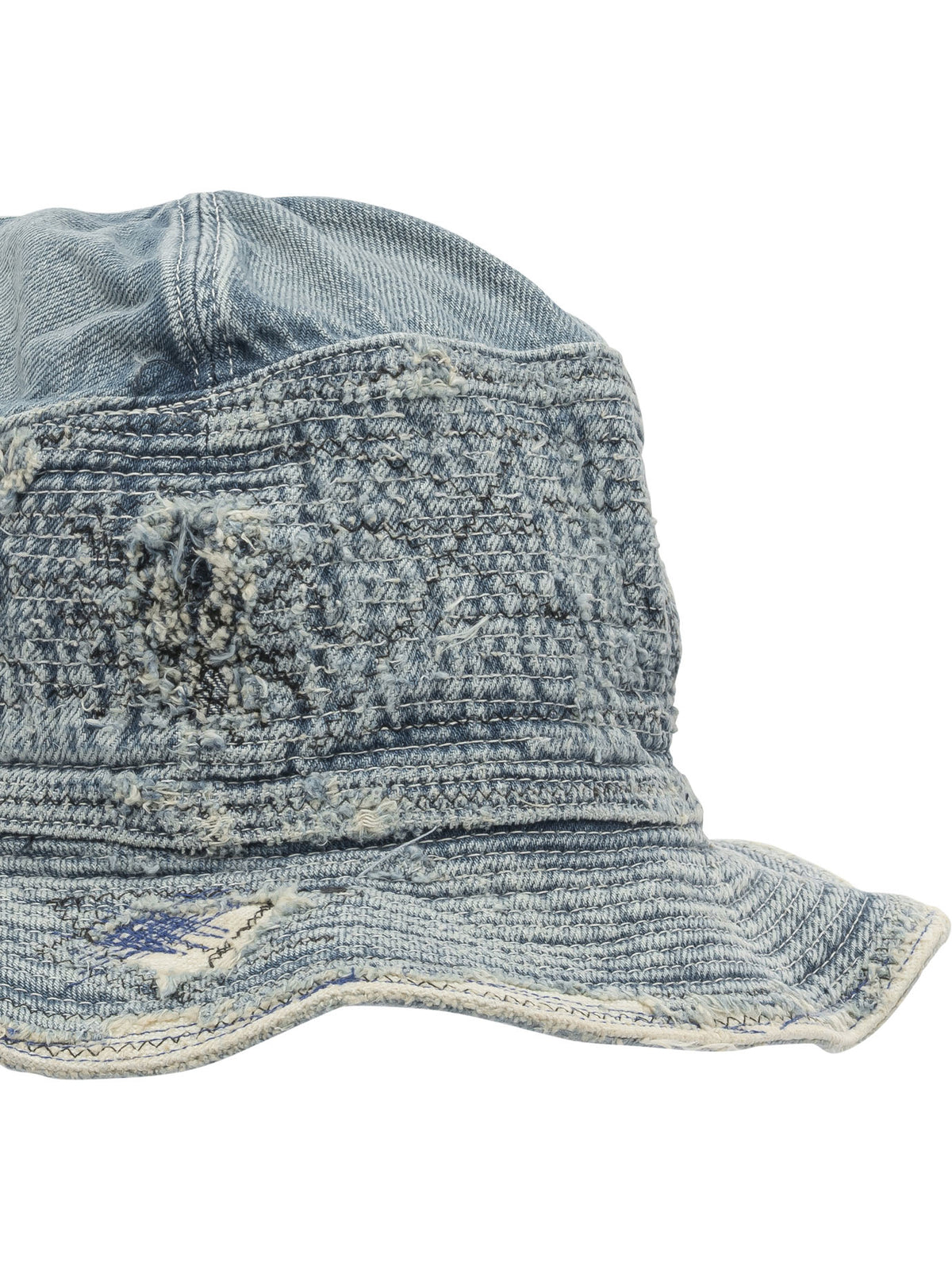 Kapital "The Old Man and The Sea" Bucket Hat - Blue