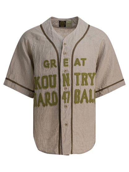 Kapital "Great Kountry" Casual Shirt - Beige