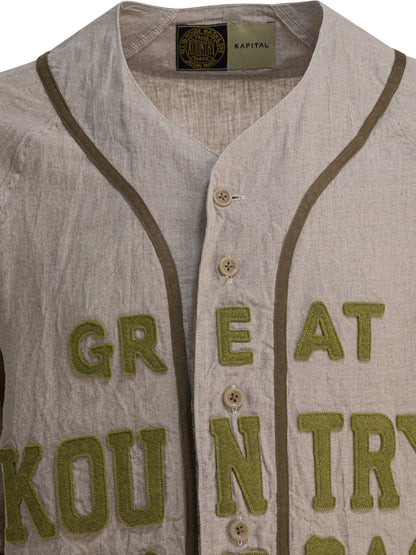 Kapital "Great Kountry" Casual Shirt - Beige