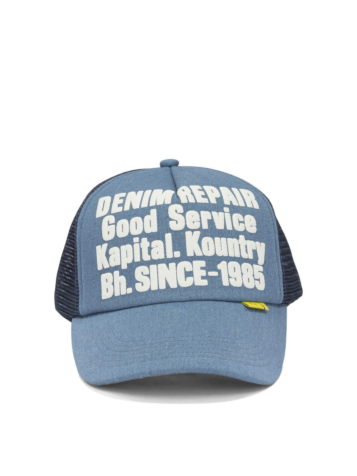 Kapital "Denim Repair Service" trucker hat - Blue