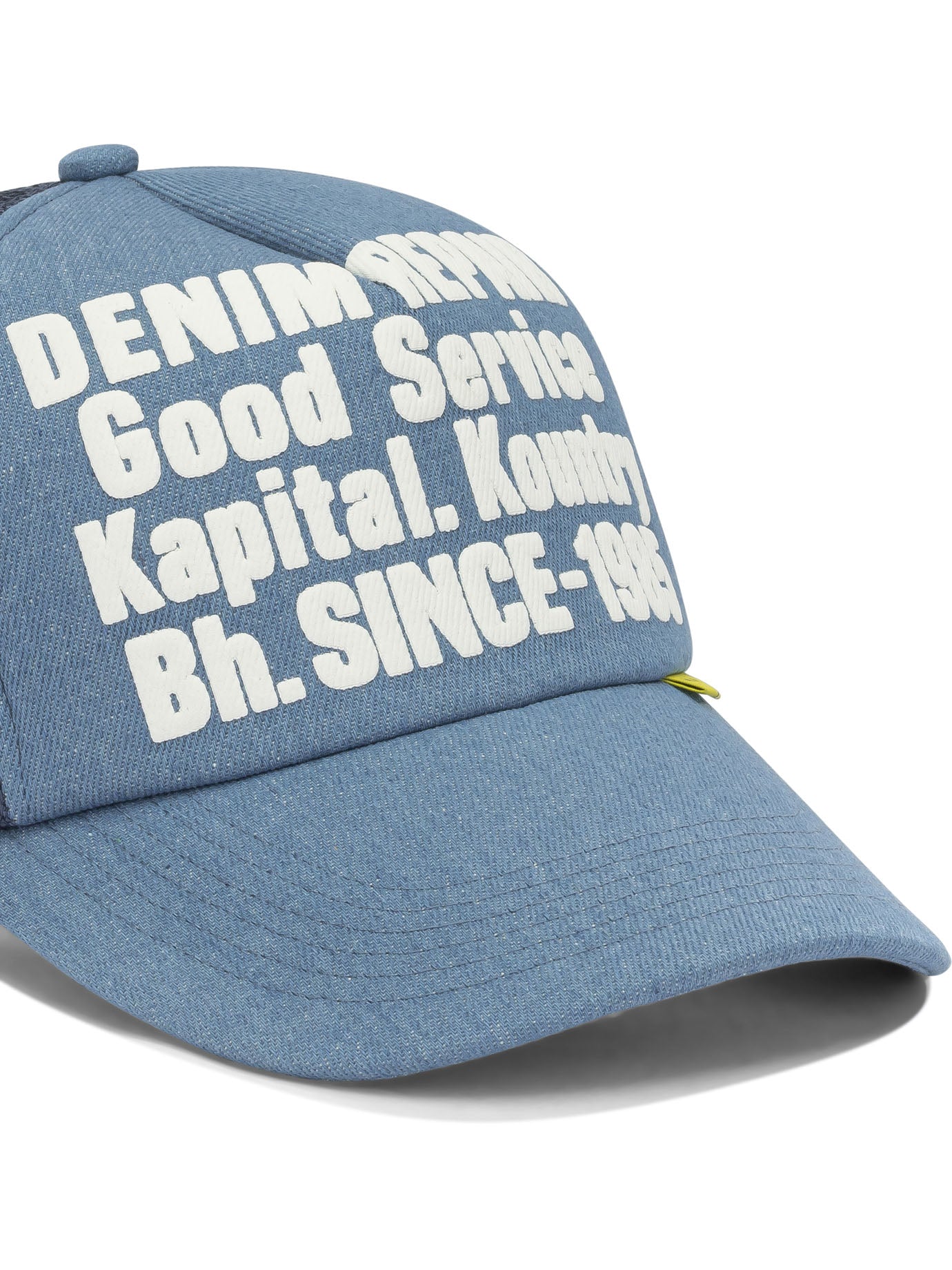 Kapital "Denim Repair Service" trucker hat - Blue