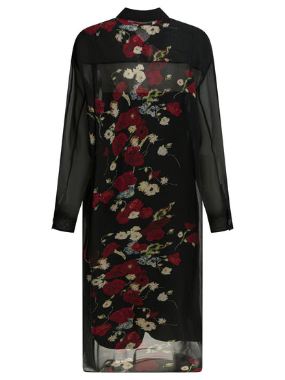 Khaite "Gloria" Midi dress - Black