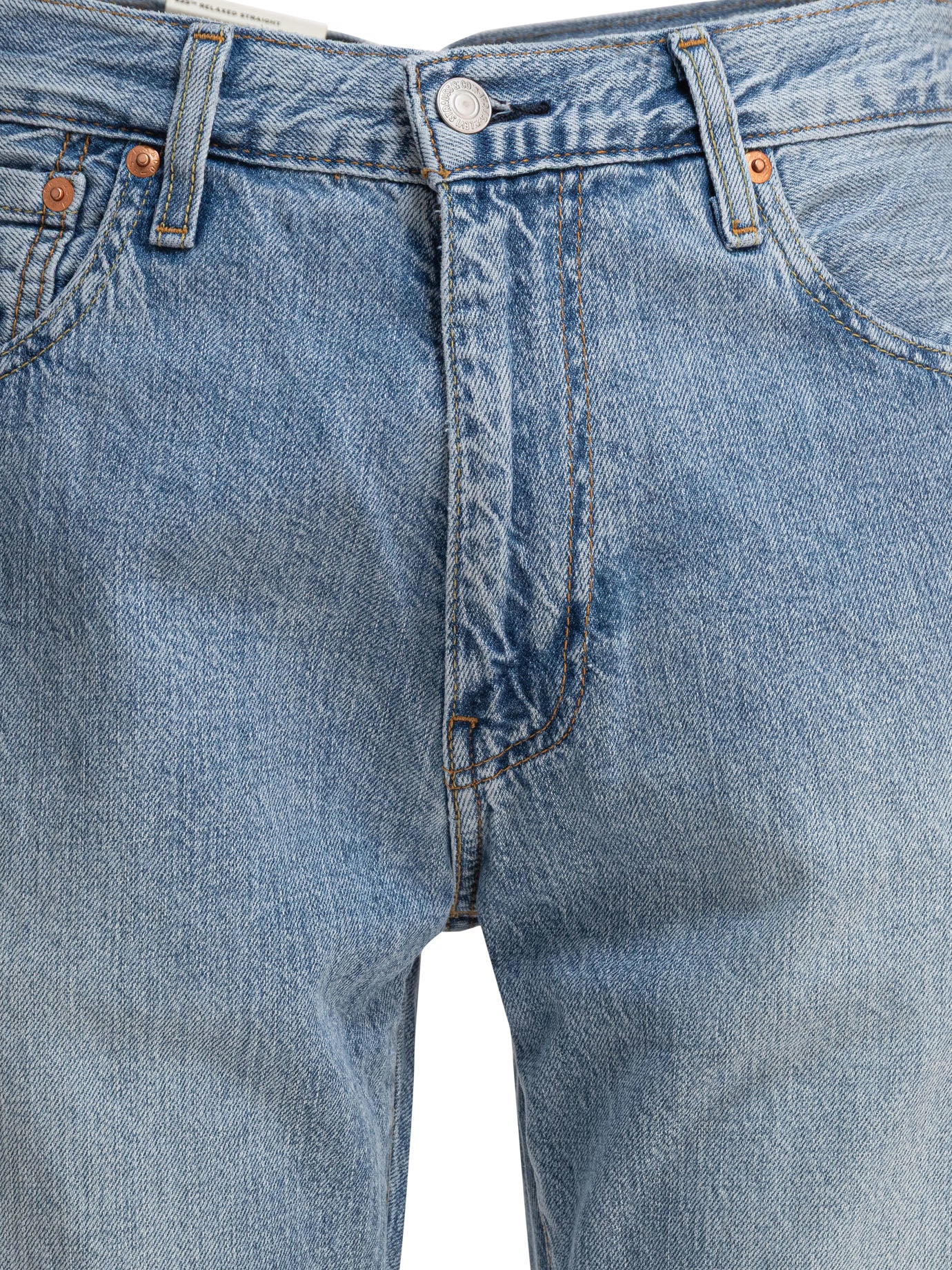 Levi'S "555™ Relaxed Straight" Straight  Leg Jeans - Light Blue