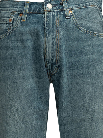 Levi'S "555™ Relaxed Straight" Straight  Leg Jeans - Light Blue