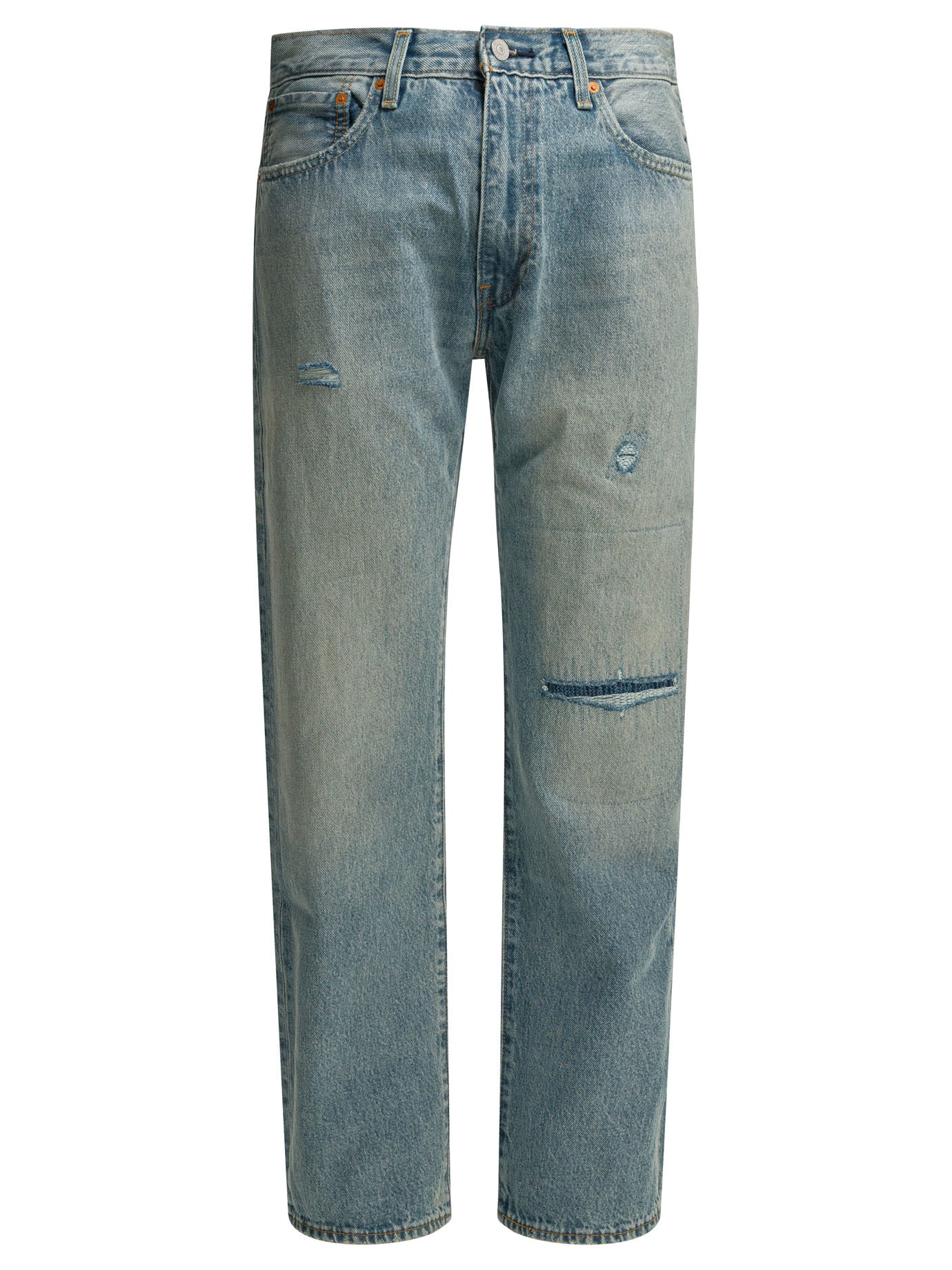 Levi'S "555™ Relaxed Straight" Straight  Leg Jeans - Light Blue