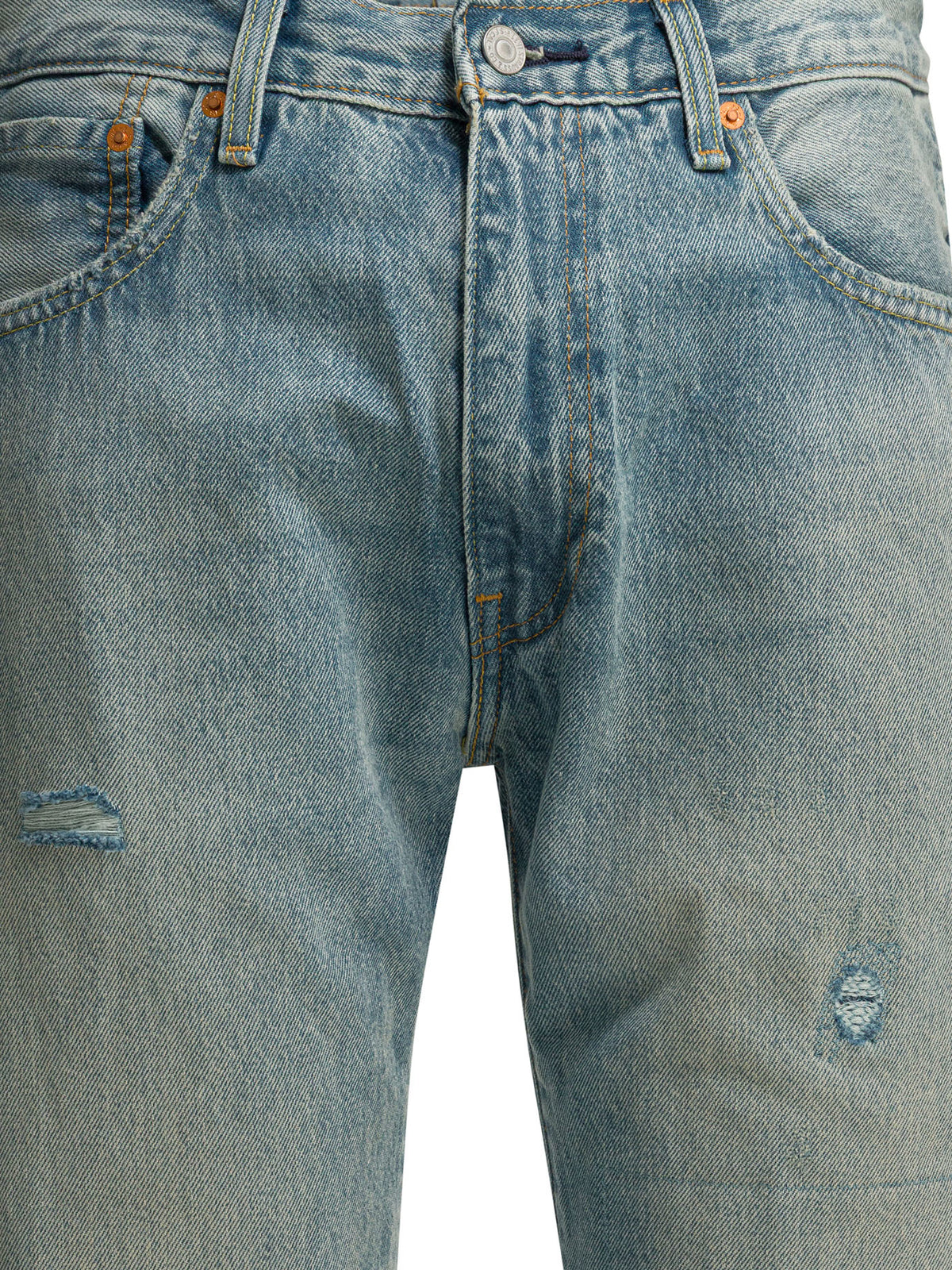 Levi'S "555™ Relaxed Straight" Straight  Leg Jeans - Light Blue