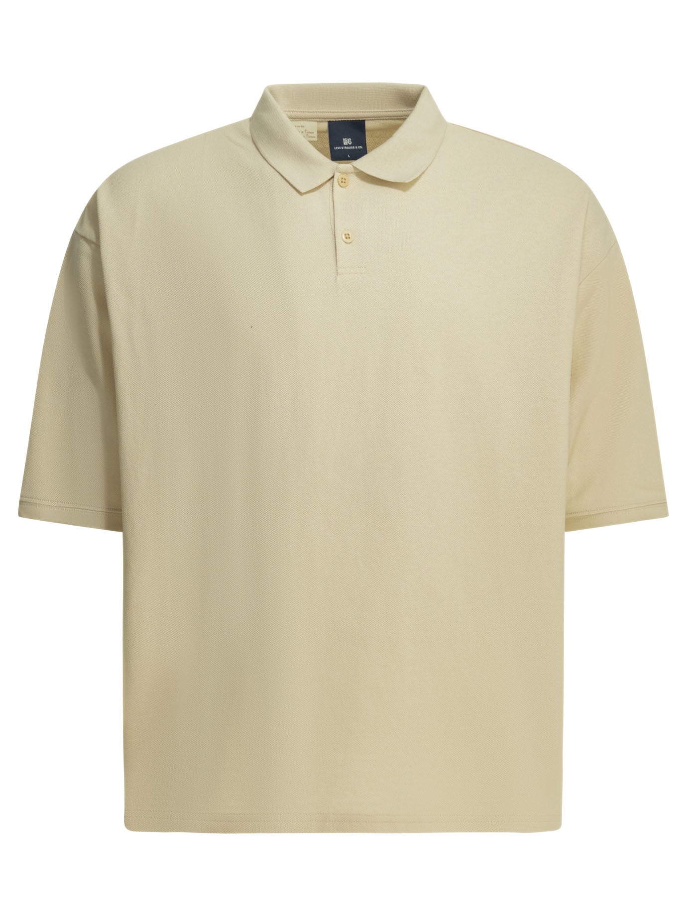 Levi'S "Levi's Blue Tab" Polo shirt with buttons - Beige