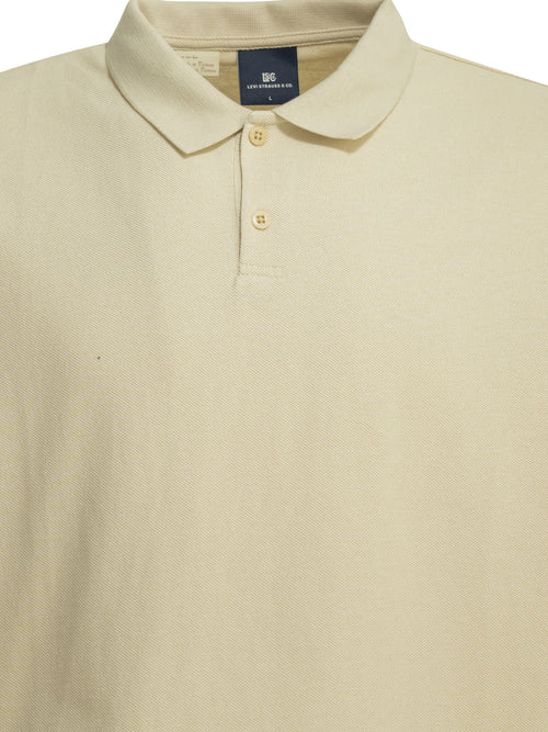 Levi'S "Levi's Blue Tab" Polo shirt with buttons - Beige