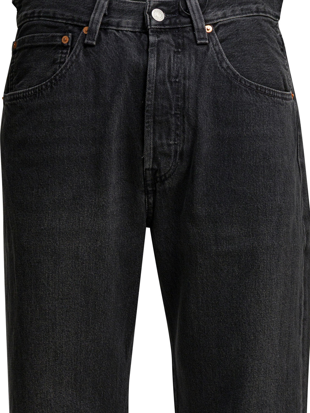 Levi'S "501 Loose" Straight Leg Jeans - Black