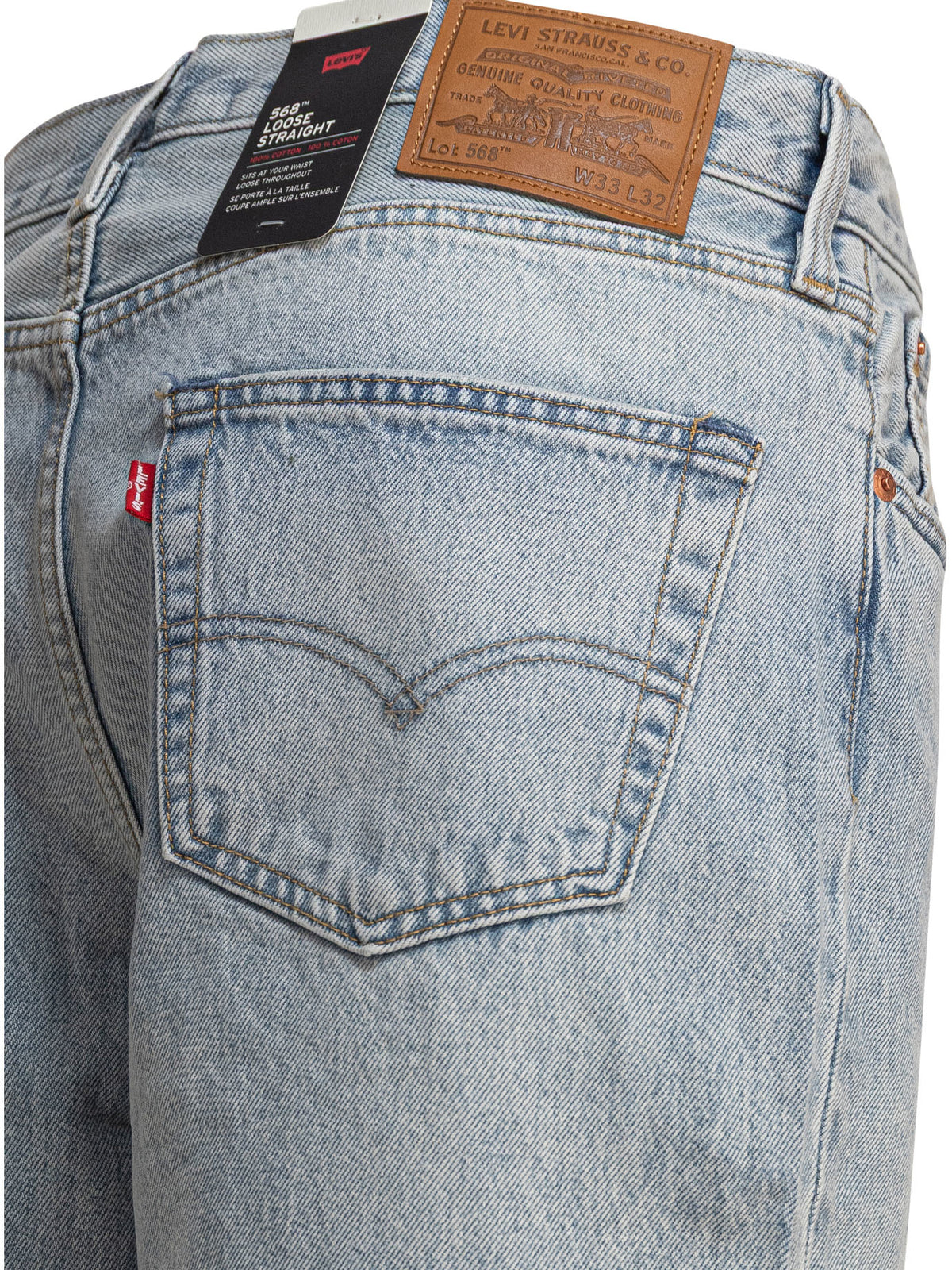 Levi's "568 Loose Straight" Jeans - Blue