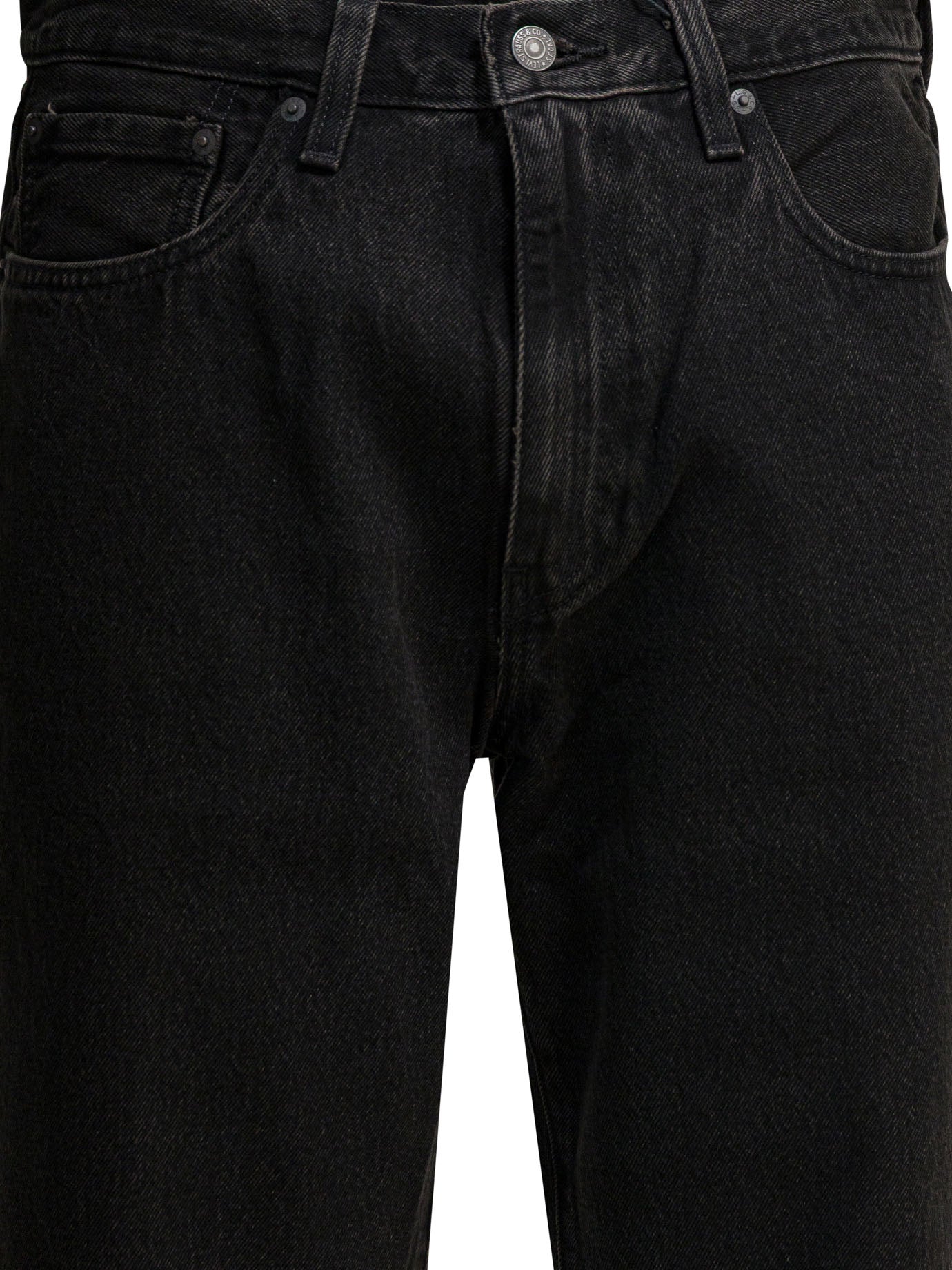 Levi'S "568 Loose Straight" Straight Leg Jeans - Black