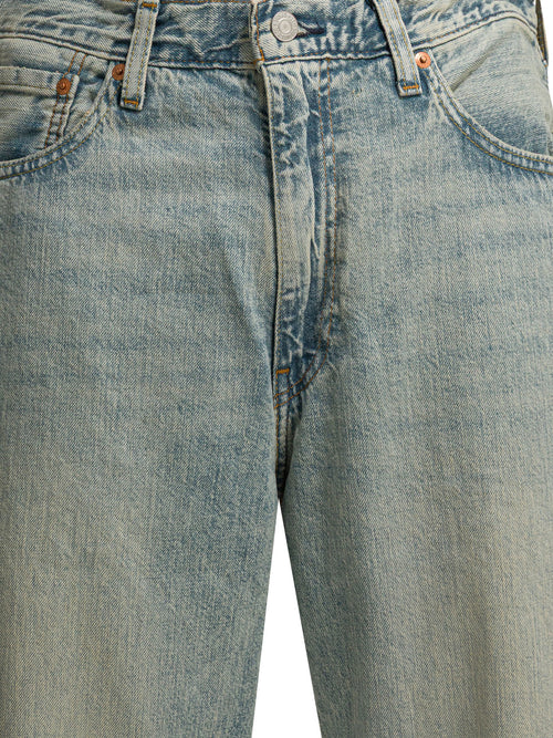 Levi'S "568 Loose Straight" Straight Leg Jeans - Light Blue