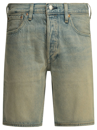Levi'S "501® Original" Five-pocket shorts - Light Blue