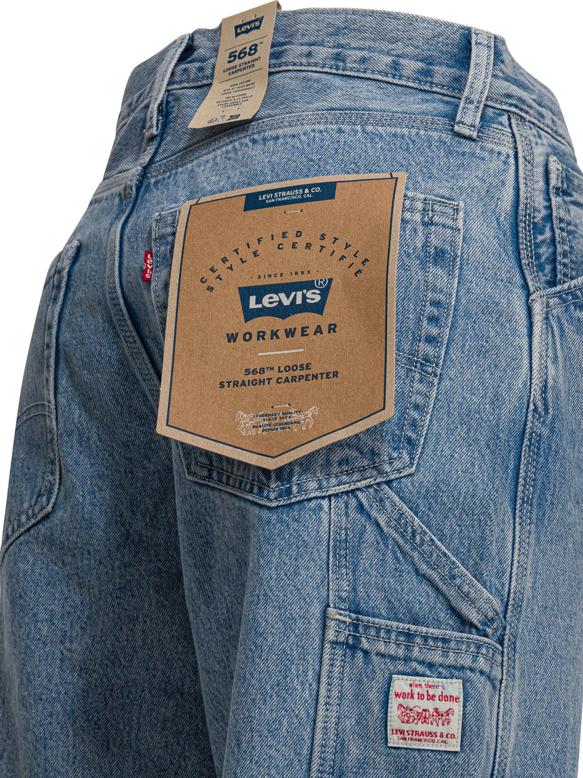 Levi'S "Carpenter 568™ Loose Straight" jeans - Light Blue