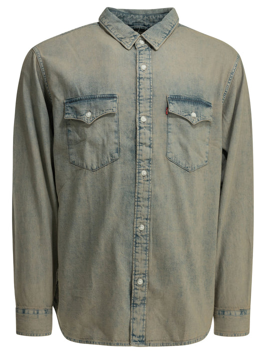 Levi'S "Western" Casual shirt - Light Blue