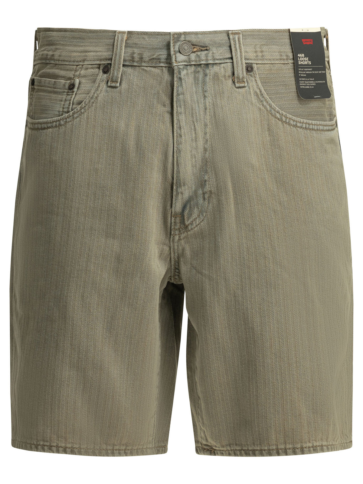 Levi'S "468 Stay Loose" Five-pocket shorts - Grey