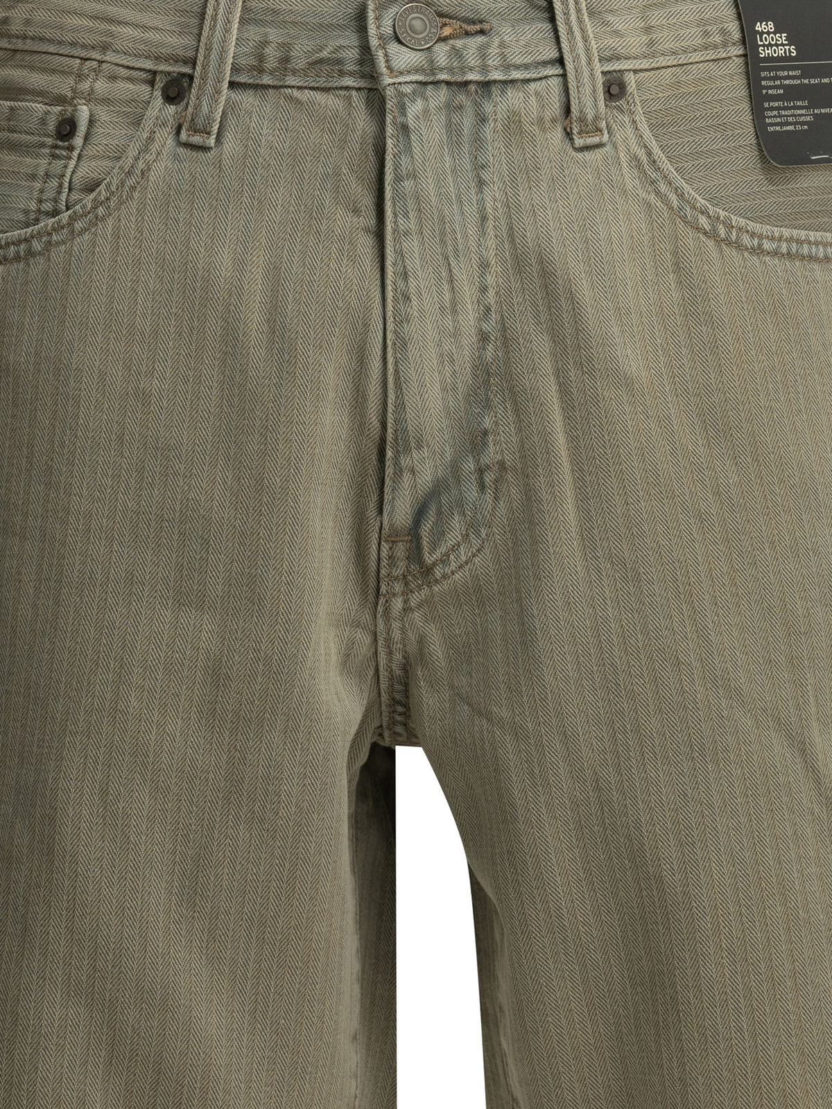 Levi'S "468 Stay Loose" Five-pocket shorts - Grey