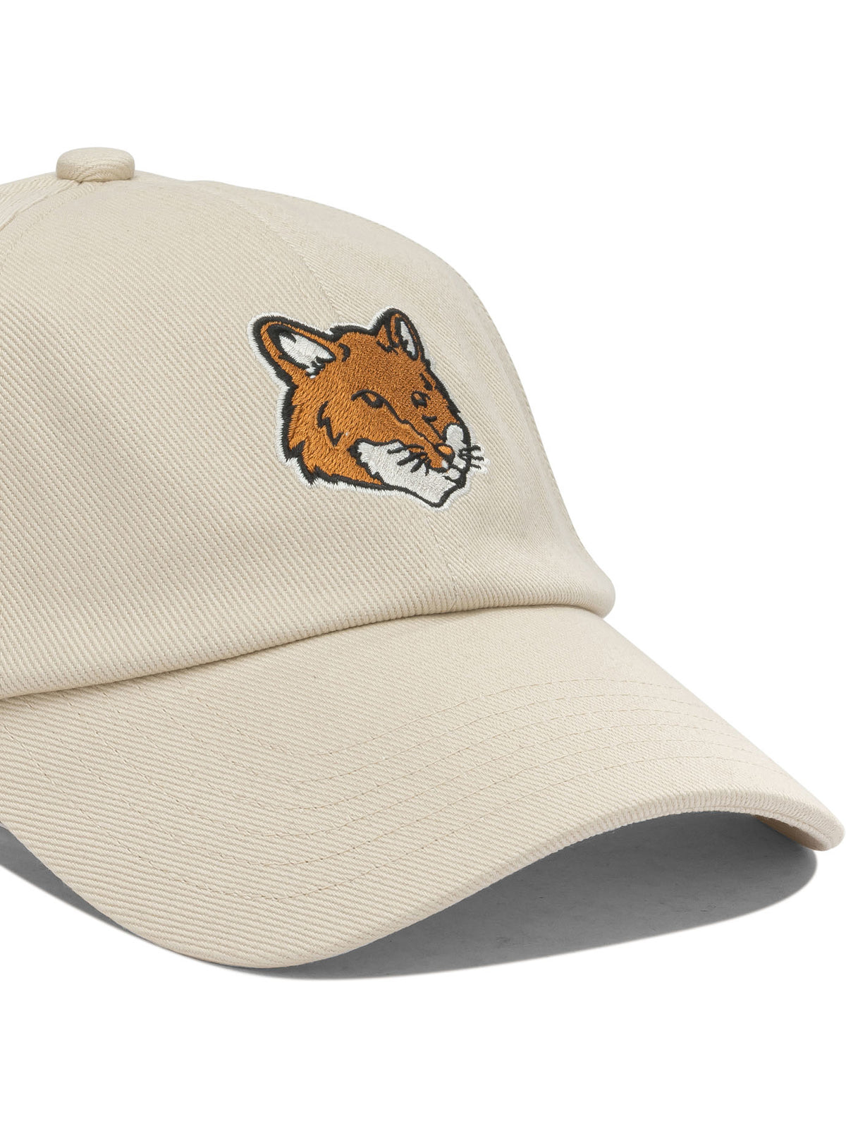 Maison Kitsuné "Fox Head" baseball cap - Beige