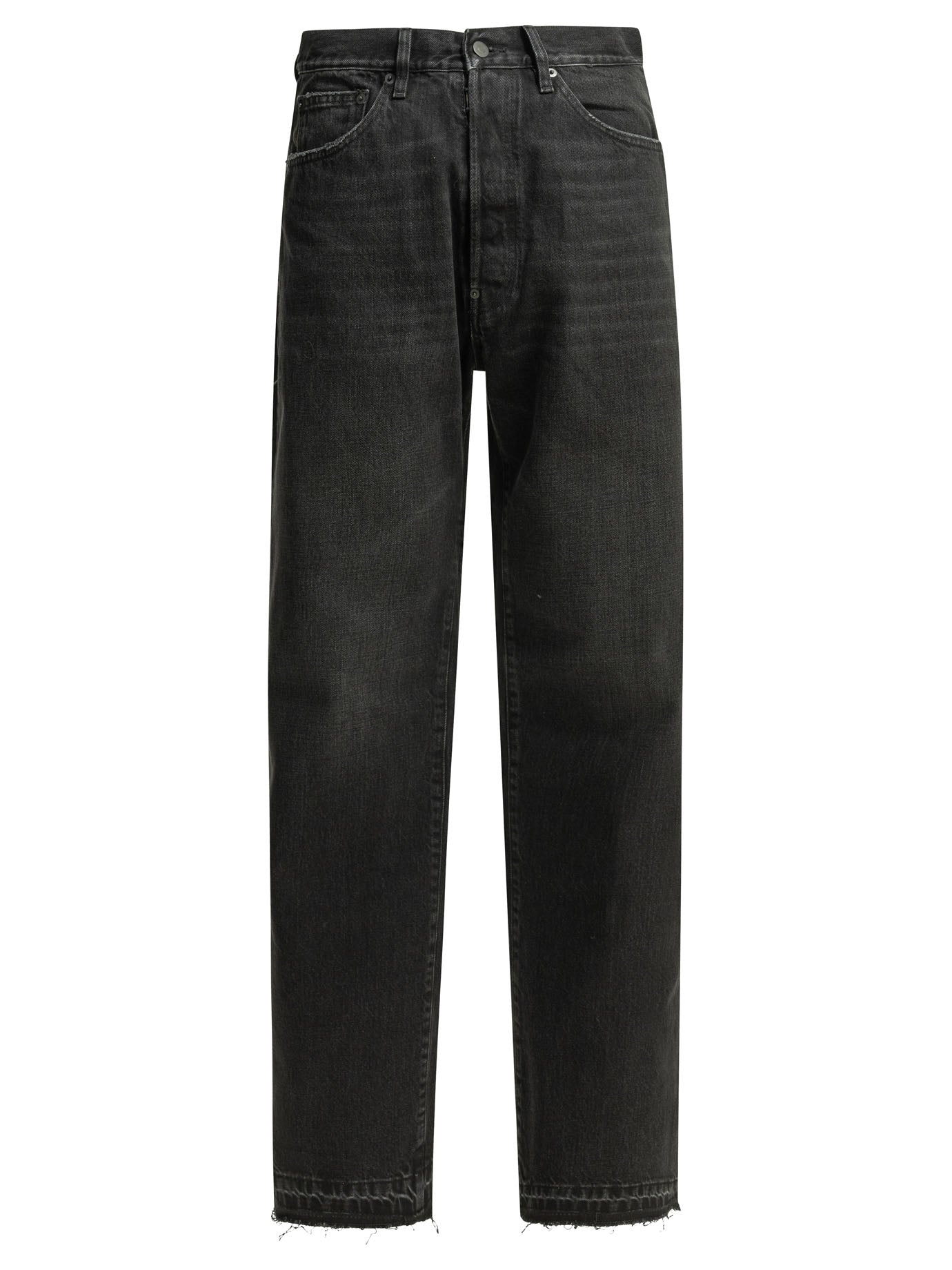 Maison Margiela "Memory of the Hem" Straight-leg jeans - Black