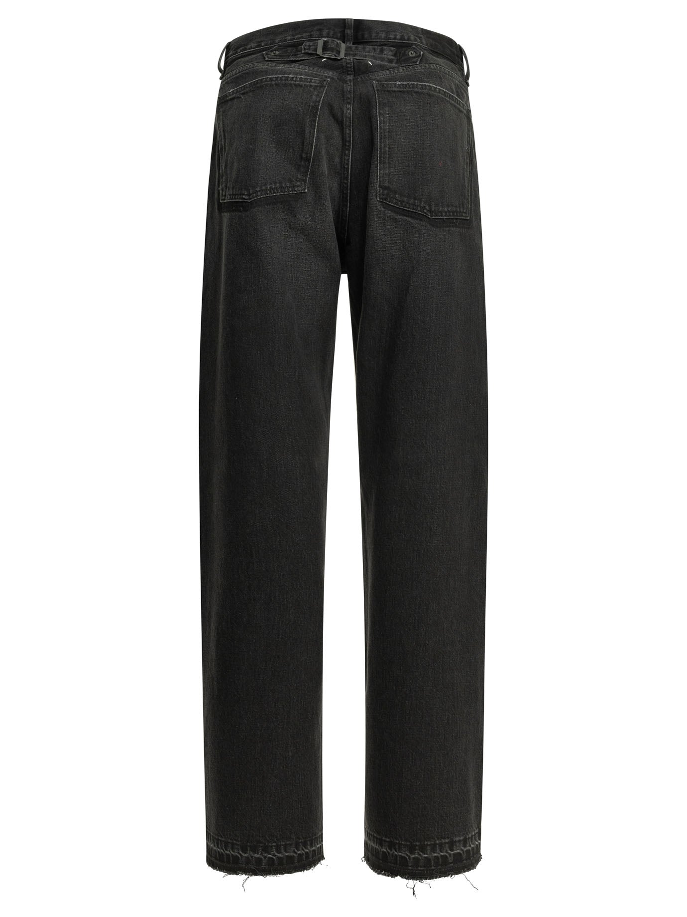 Maison Margiela "Memory of the Hem" Straight-leg jeans - Black