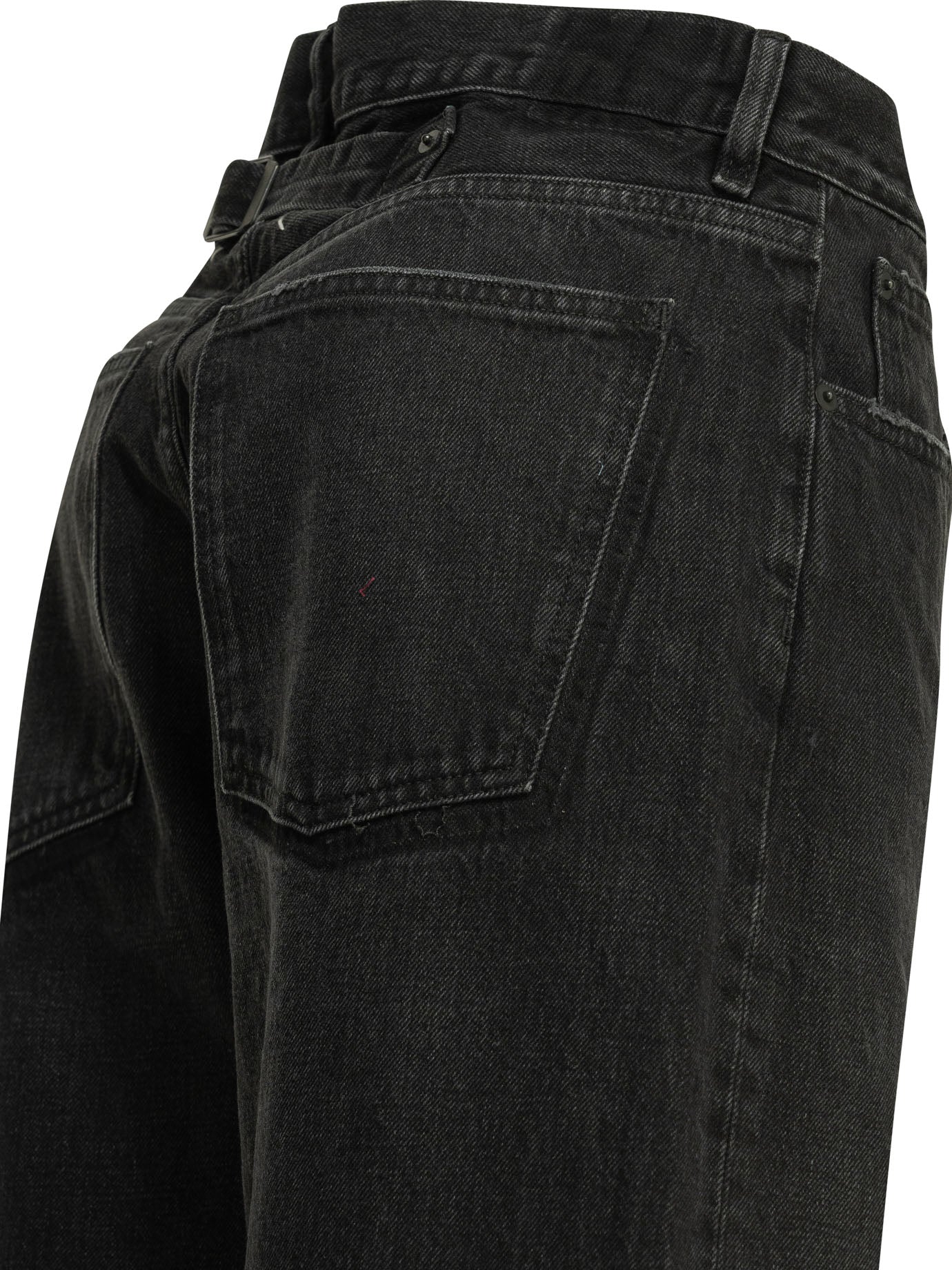 Maison Margiela "Memory of the Hem" Straight-leg jeans - Black