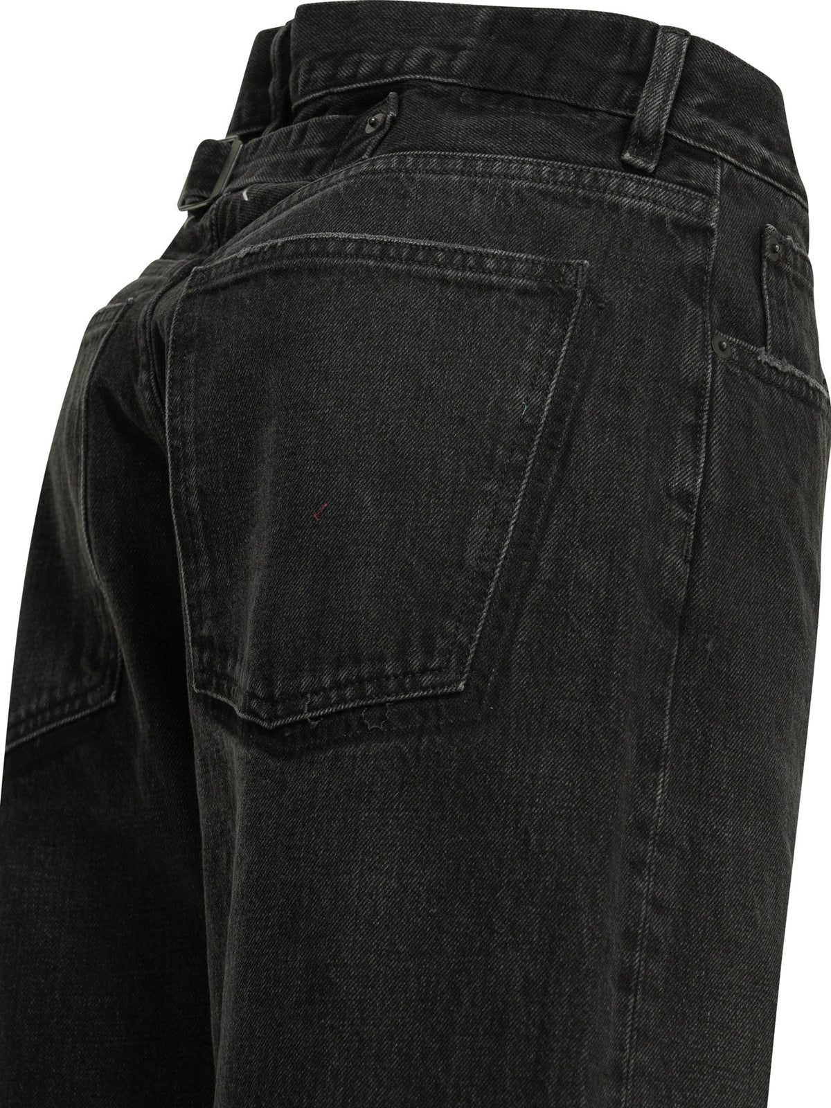 Maison Margiela "Memory of the Hem" Straight-leg jeans - Black