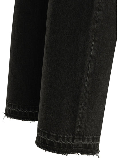 Maison Margiela "Memory of the Hem" Straight-leg jeans - Black
