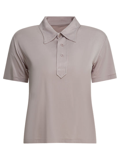 Maison Margiela Polo shirt with buttons - Pink