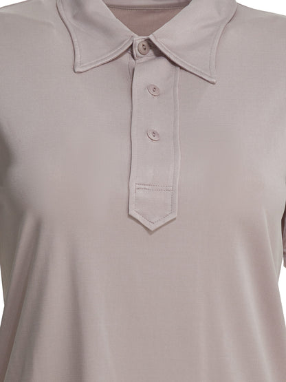 Maison Margiela Polo shirt with buttons - Pink