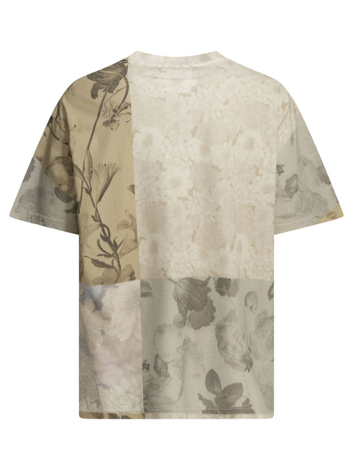 Maison Margiela Floral crewneck T-shirt - Beige