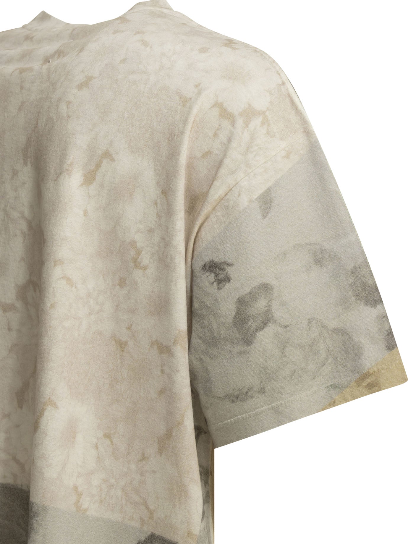 Maison Margiela Floral crewneck T-shirt - Beige