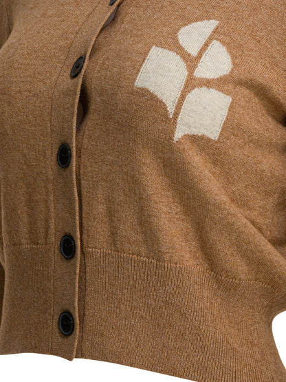 Marant éToile "Newton" Cardigan - Brown