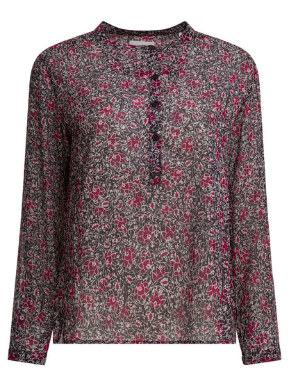 Marant éToile "Maria" Blouse - Fuchsia