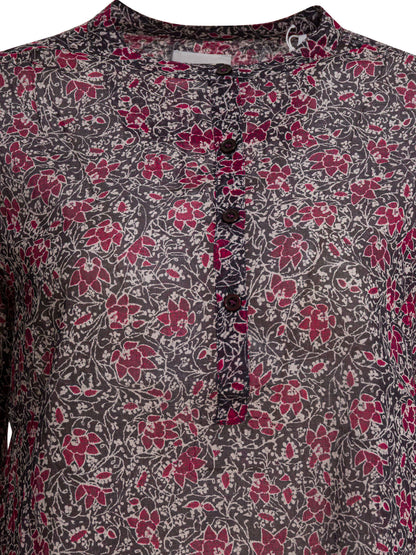 Marant éToile "Maria" Blouse - Fuchsia