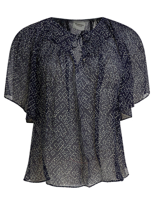 Marant éToile "Neslya" viscose blouse - Blue