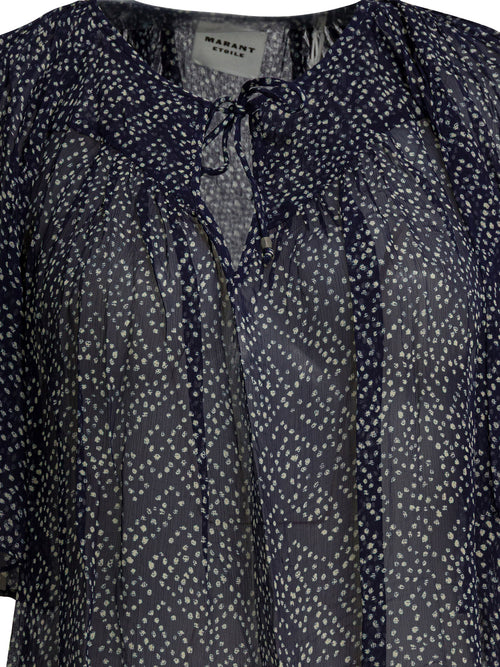 Marant éToile "Neslya" viscose blouse - Blue