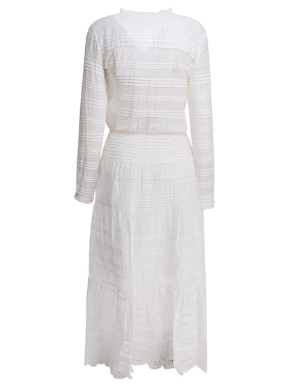 Marant éToile Cotton chemise dress - White