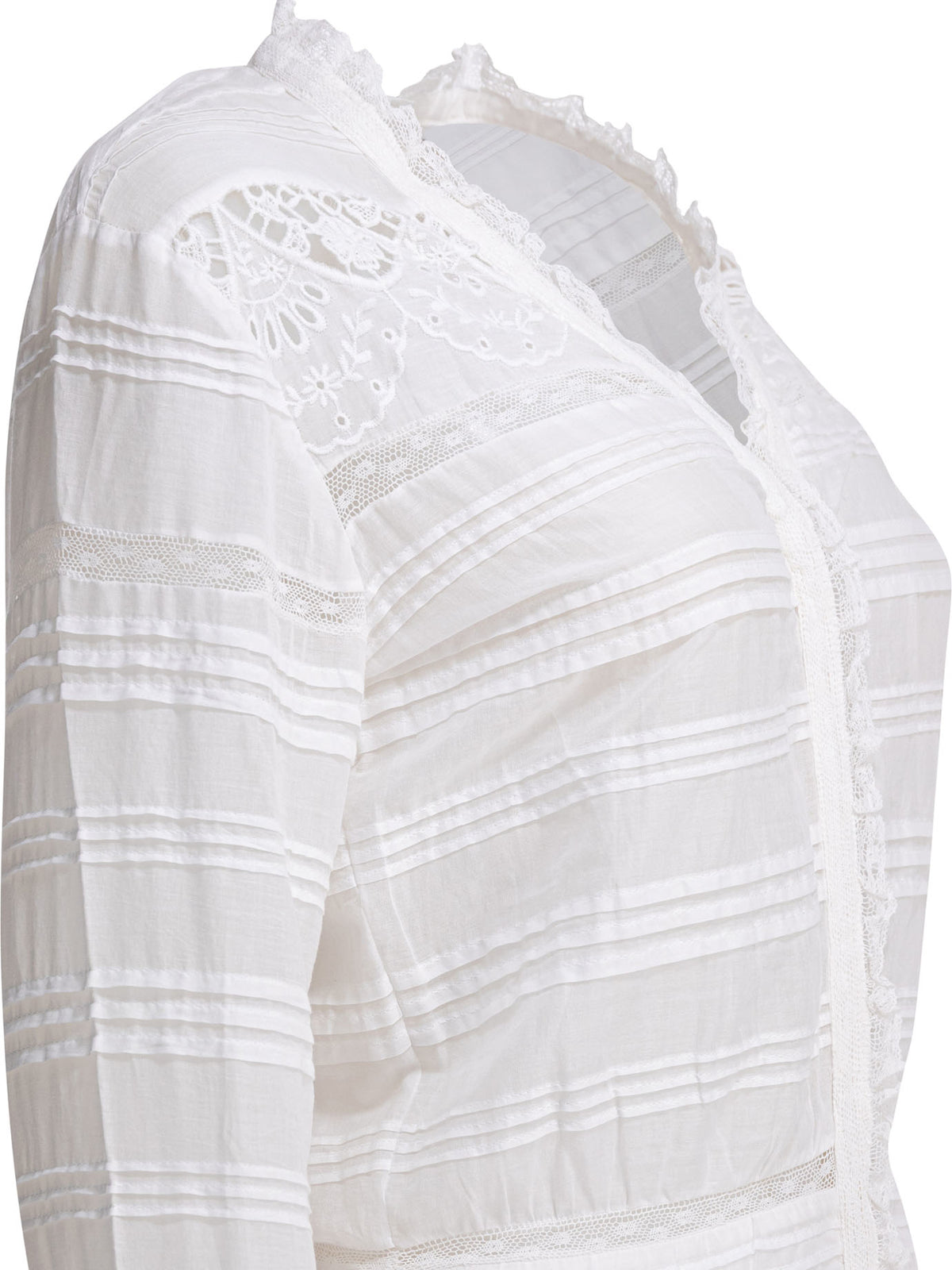Marant éToile Cotton chemise dress - White