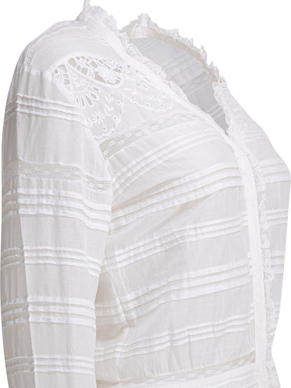 Marant éToile Cotton chemise dress - White
