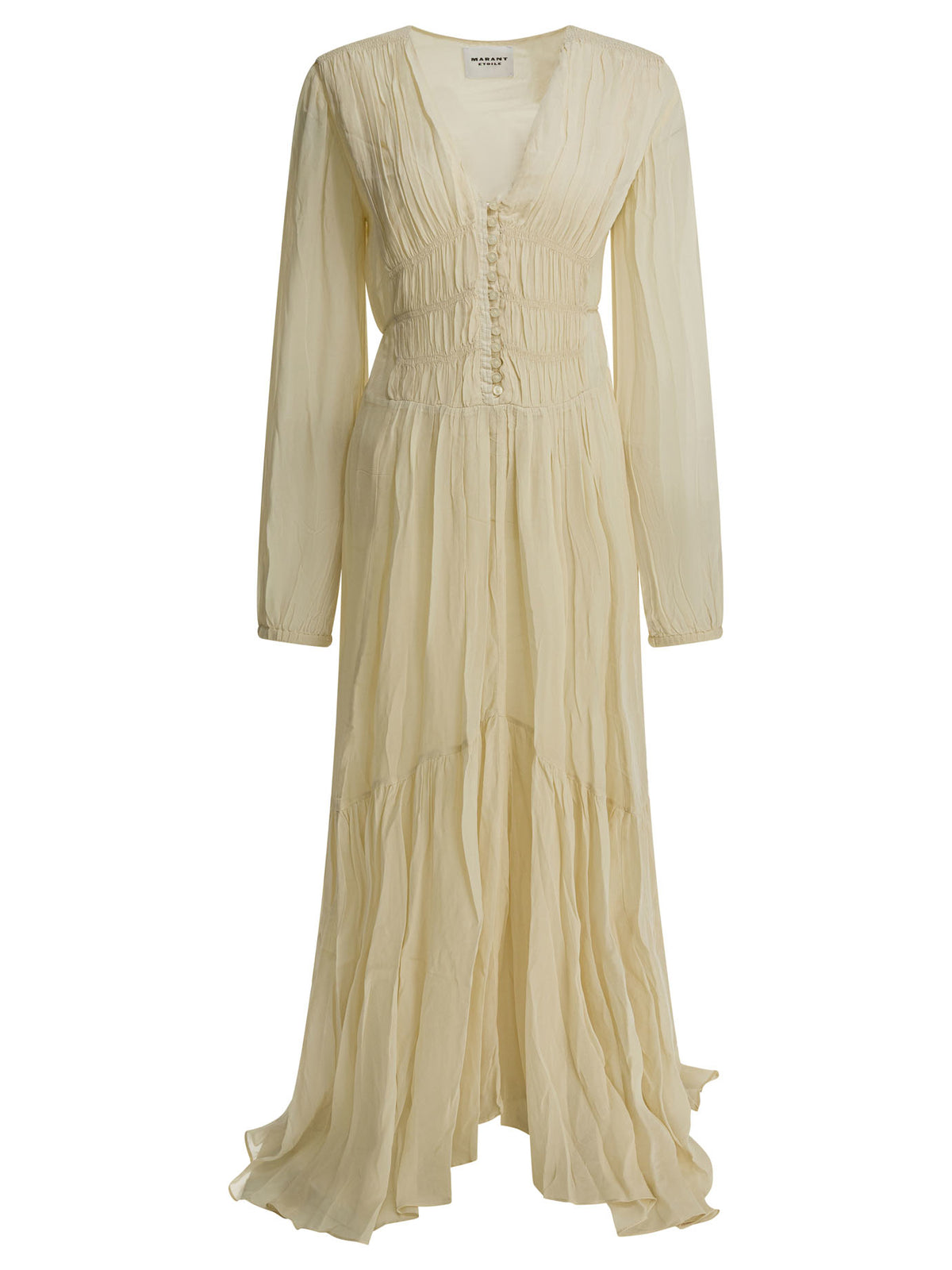 Marant éToile "Briane" midi dress - Beige