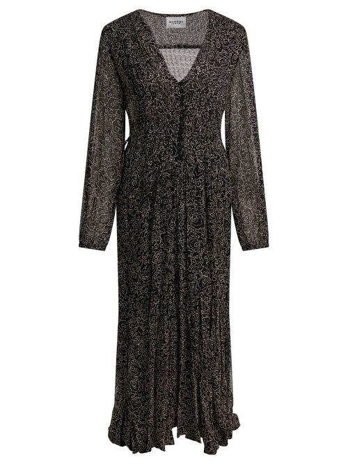 Marant éToile "Briane" midi dress - Black
