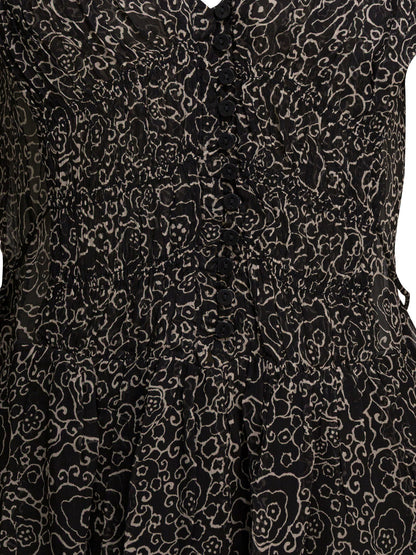 Marant éToile "Loriena" short dress - Black