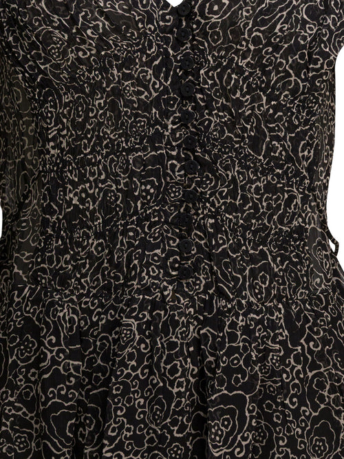 Marant éToile "Loriena" short dress - Black
