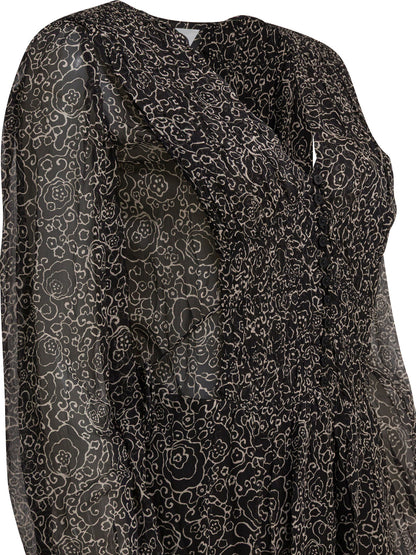 Marant éToile "Loriena" short dress - Black